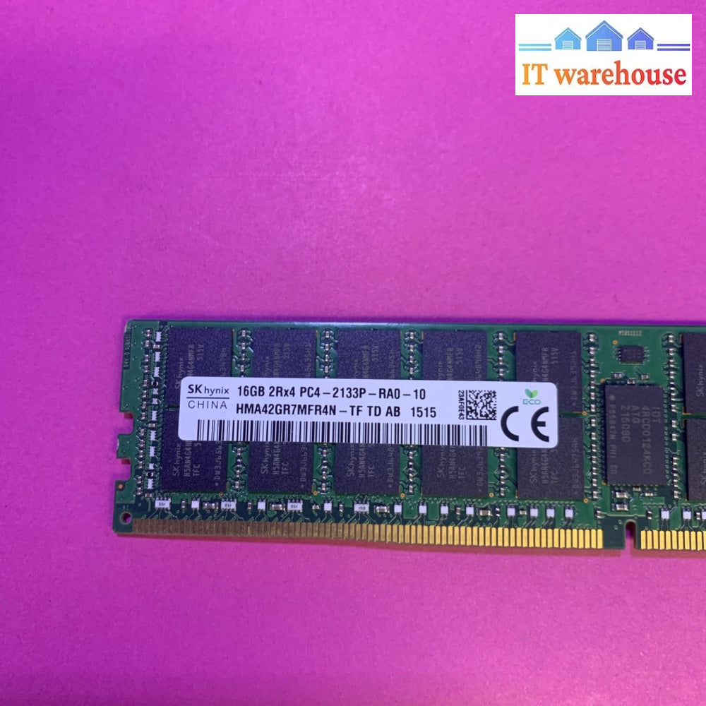 SK Hynix 16GB 2Rx4 PC4-2133P DDR4 RAM Module HMA42GR7MFR4N-TF