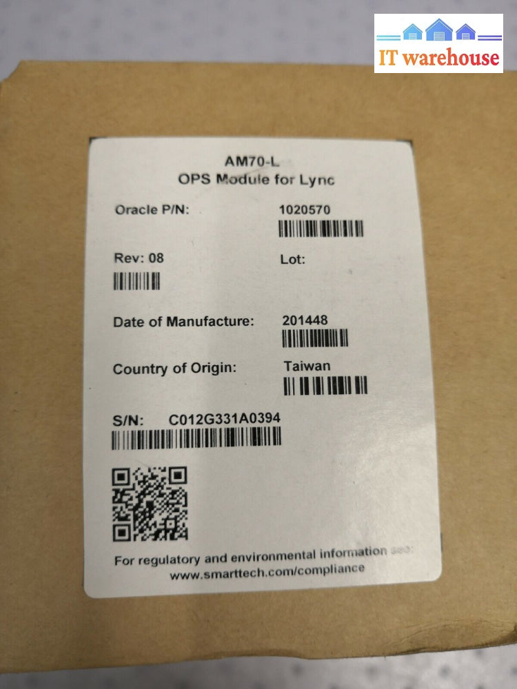 + Smart Am70-L Appliance Module