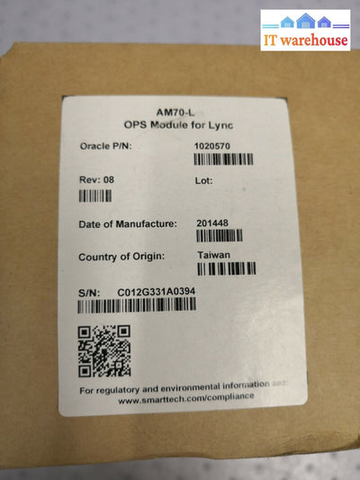 + Smart Am70-L Appliance Module