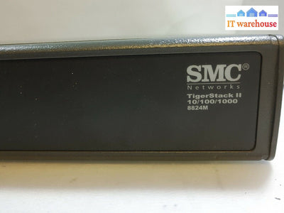 - SMC Networks 8824M TigerStack II SWITCH SMC8824M
