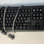 Solidus Emcon Ku-1777 Kbs224En-Usb-Bl Keyboard 9-Pin Rs232 Serial Port ~