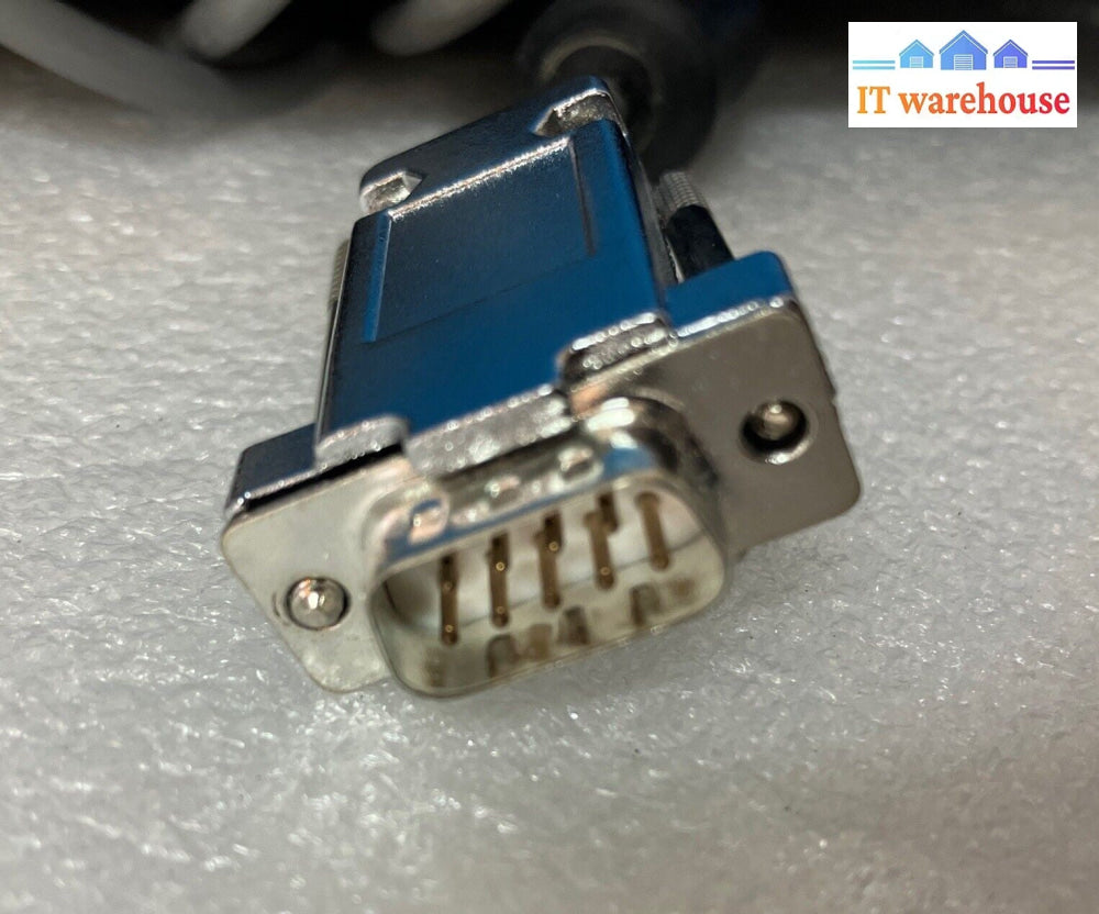 Solidus Peripherals KU-2971 KBS224EN-USB-BL Keyboard 9-Pin RS232 Serial Port ~