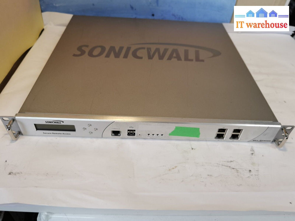$ Sonicwall SRA EX6000 Firewall Appliance 1RK20-05A (no hard drive no licence)
