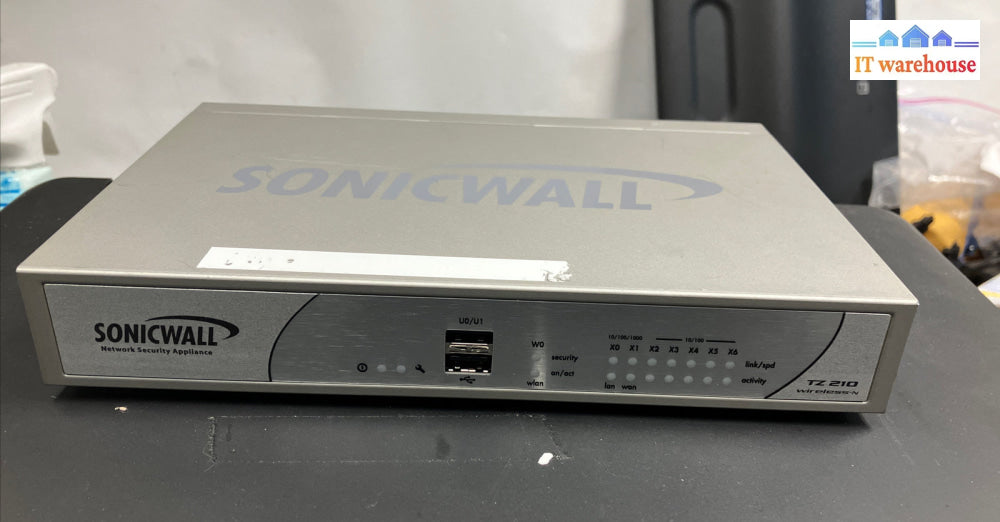 ~ SonicWall TZ 210 Wireless-N APL20-065 Firewall Network Security (Transferable)