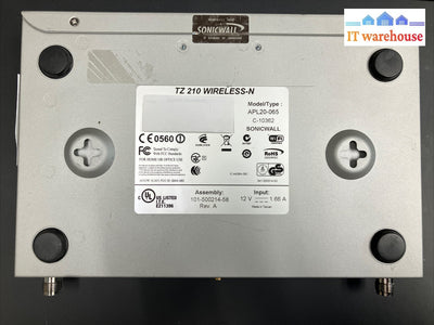 ~ SonicWall TZ 210 Wireless-N APL20-065 Firewall Network Security (Transferable)