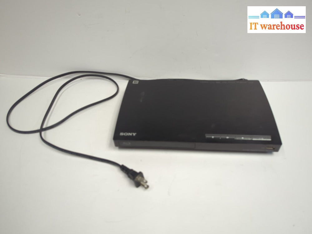 Sony BDP-BX18 Blu-ray /DVD Player Tested (No Remote)