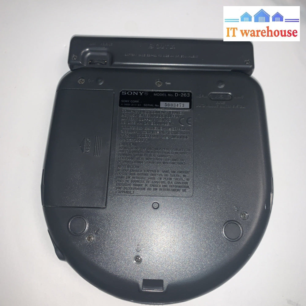 Sony Discman D-263 (read)