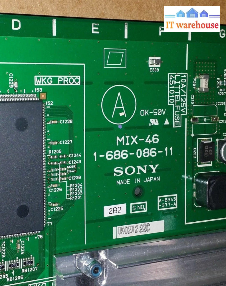 SONY DVS-9000  SWITCHER Module - BKDS-9210,  MX-46, 1-686-081-11, V 1.0  #3