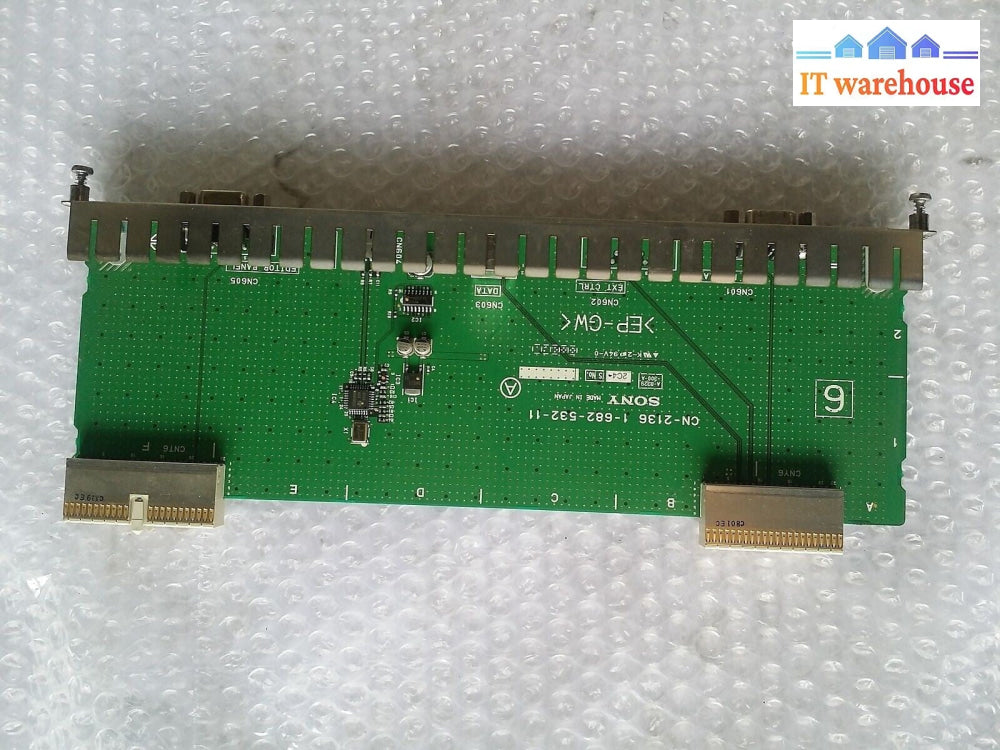 Sony MKS-8010 System Control Unit  board  CN-2136 1-682-532-11