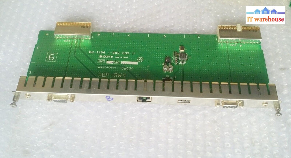 Sony MKS-8010 System Control Unit  board  CN-2136 1-682-532-11