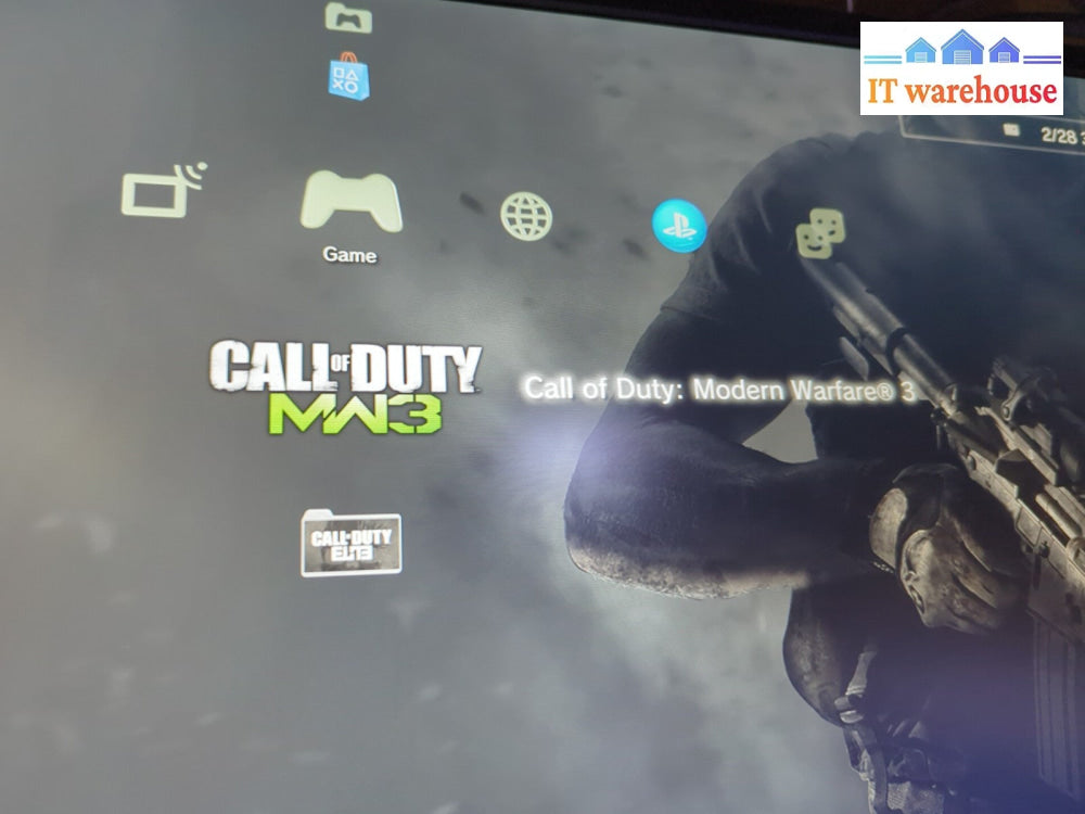 Sony PlayStation 3 Fat PS3 CECHE01 With One Controller + Game COD Tested