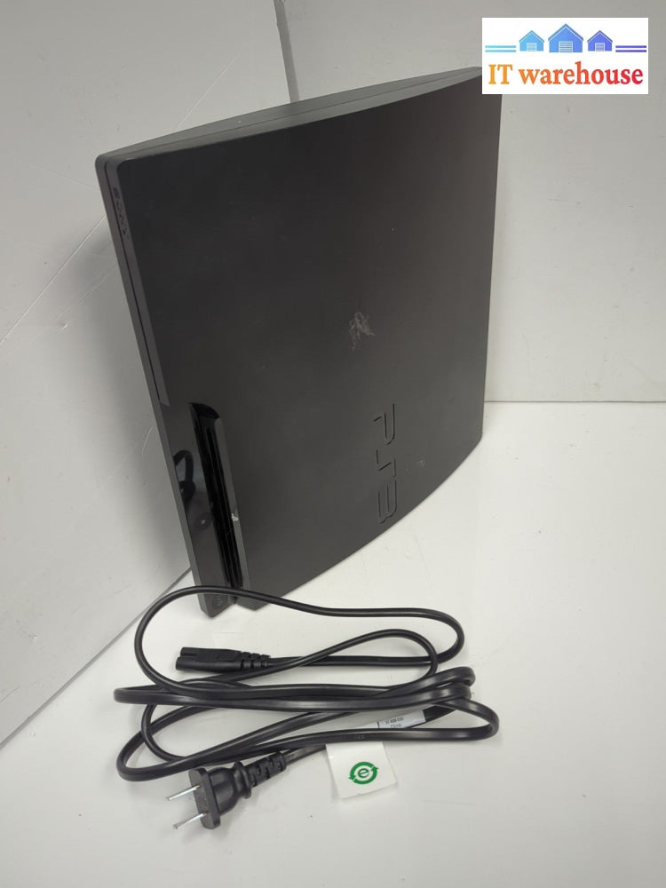 Sony PlayStation 3 PS3 160GB Slim Console Only CECH-3001A TESTED -