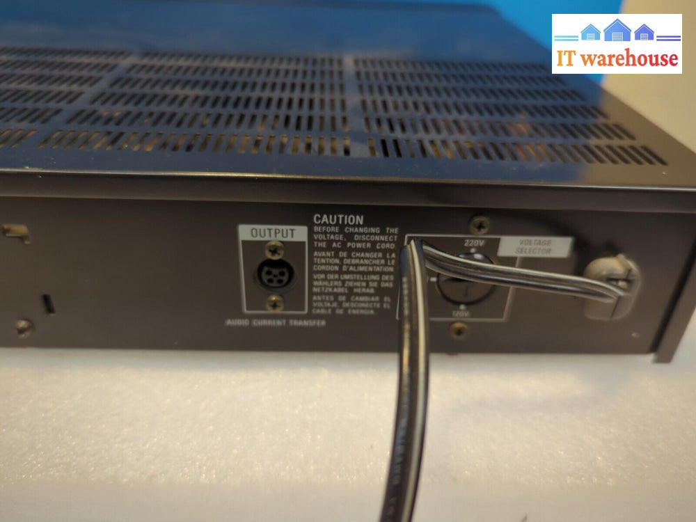 - SONY ST-S444ES  DIRECT Comparator FM/AM TUNER