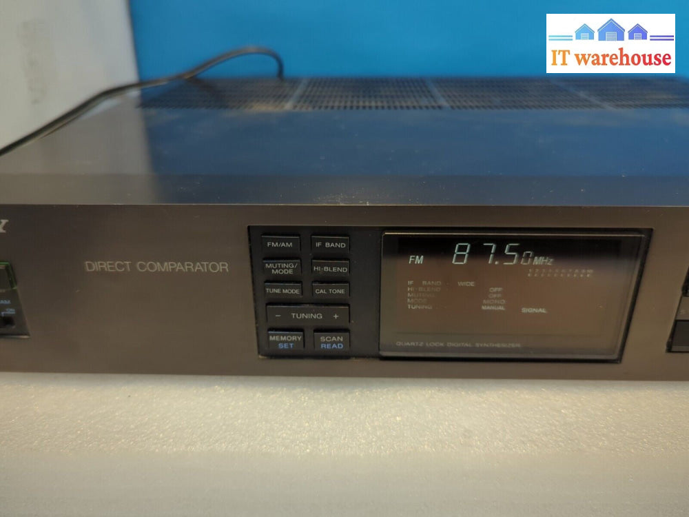 - SONY ST-S444ES  DIRECT Comparator FM/AM TUNER