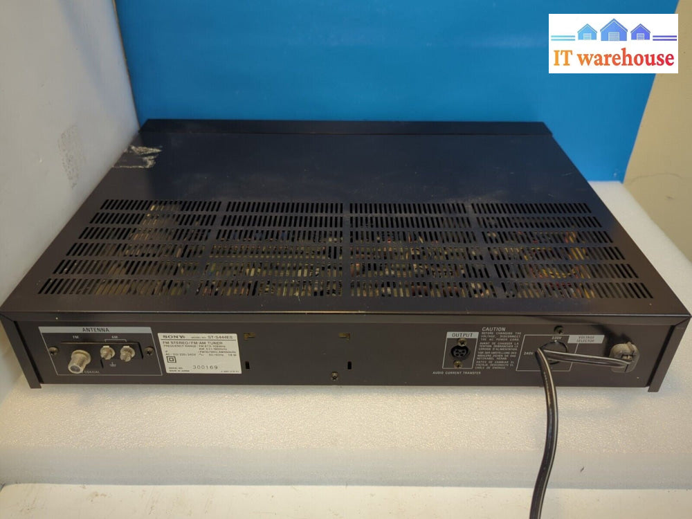 - SONY ST-S444ES  DIRECT Comparator FM/AM TUNER