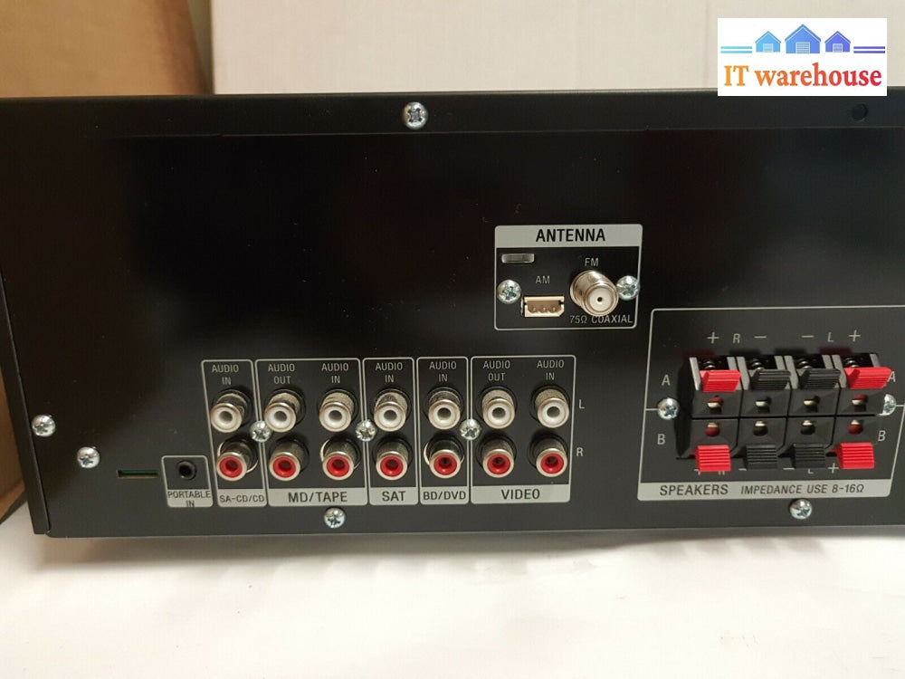 - Sony Str Str-Dh130 2 Channel Fm 200 Watt Receiver Tested (No Remote)