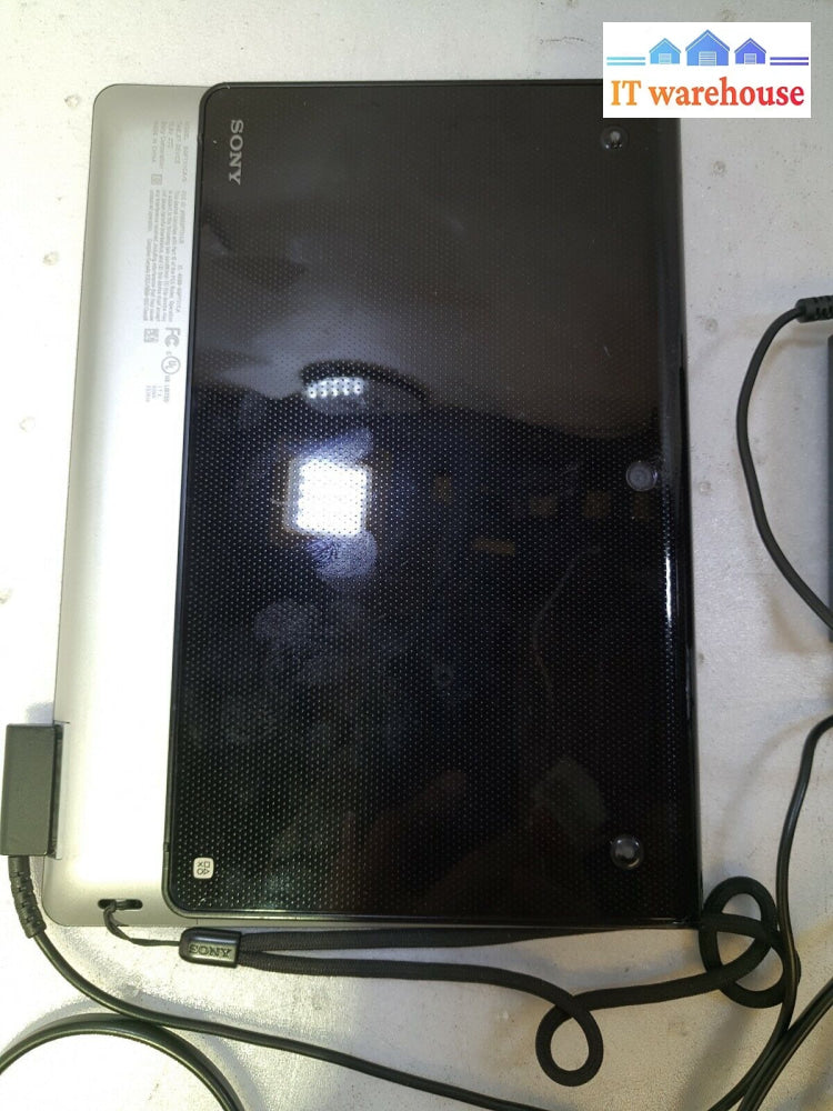 - Sony Tablet Device Sgpt111Ca/S Wifi 9.4’ Black Android W/Adapter (For Parts)