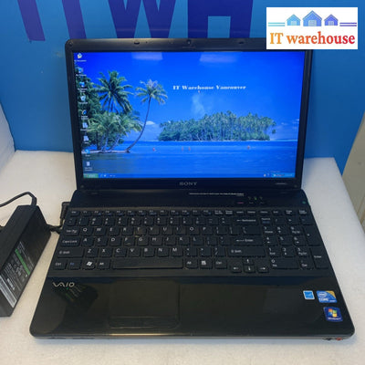 Sony VAIO PCG-71314L Laptop i5 M430 4GB RAM 320GB HDD WIN XP PRO