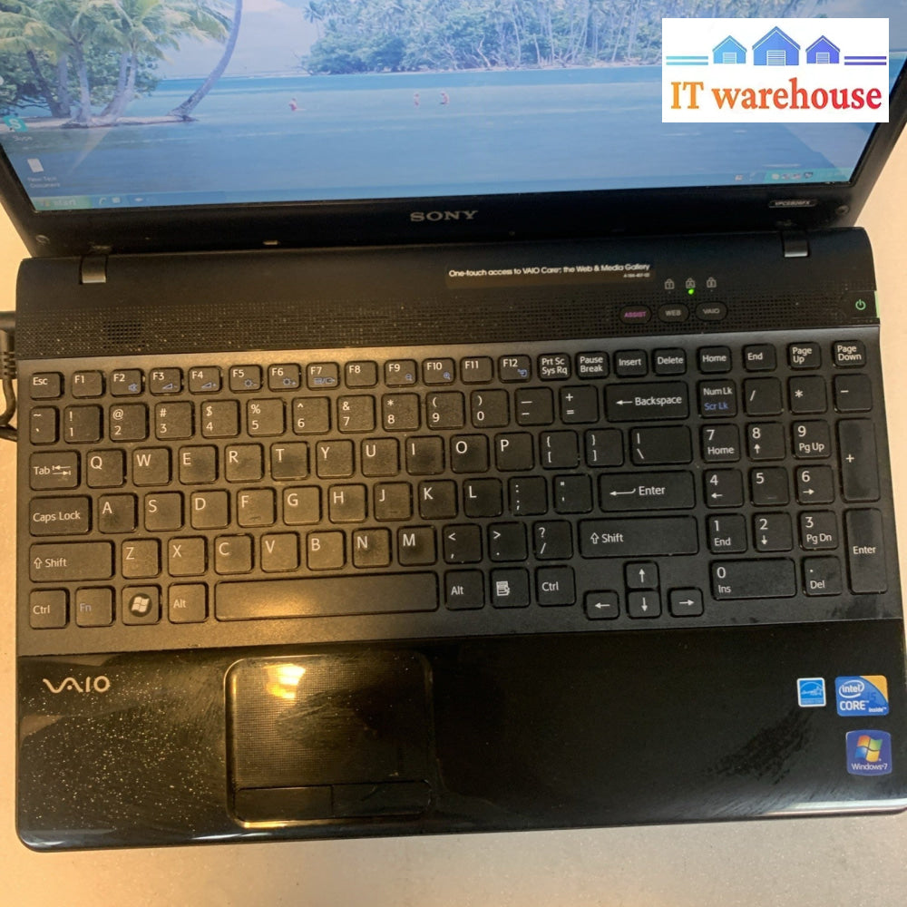 Sony VAIO PCG-71314L Laptop i5 M430 4GB RAM 320GB HDD WIN XP PRO