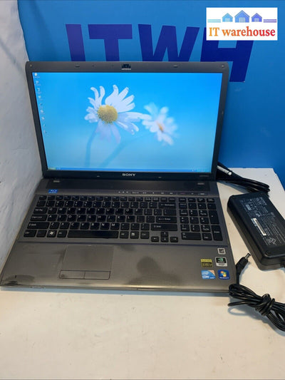 Sony Vaio PCG-81114l 16.5’’ i7-Q740 4GB 500GB Windows XP Blu-ray drive GT-330M