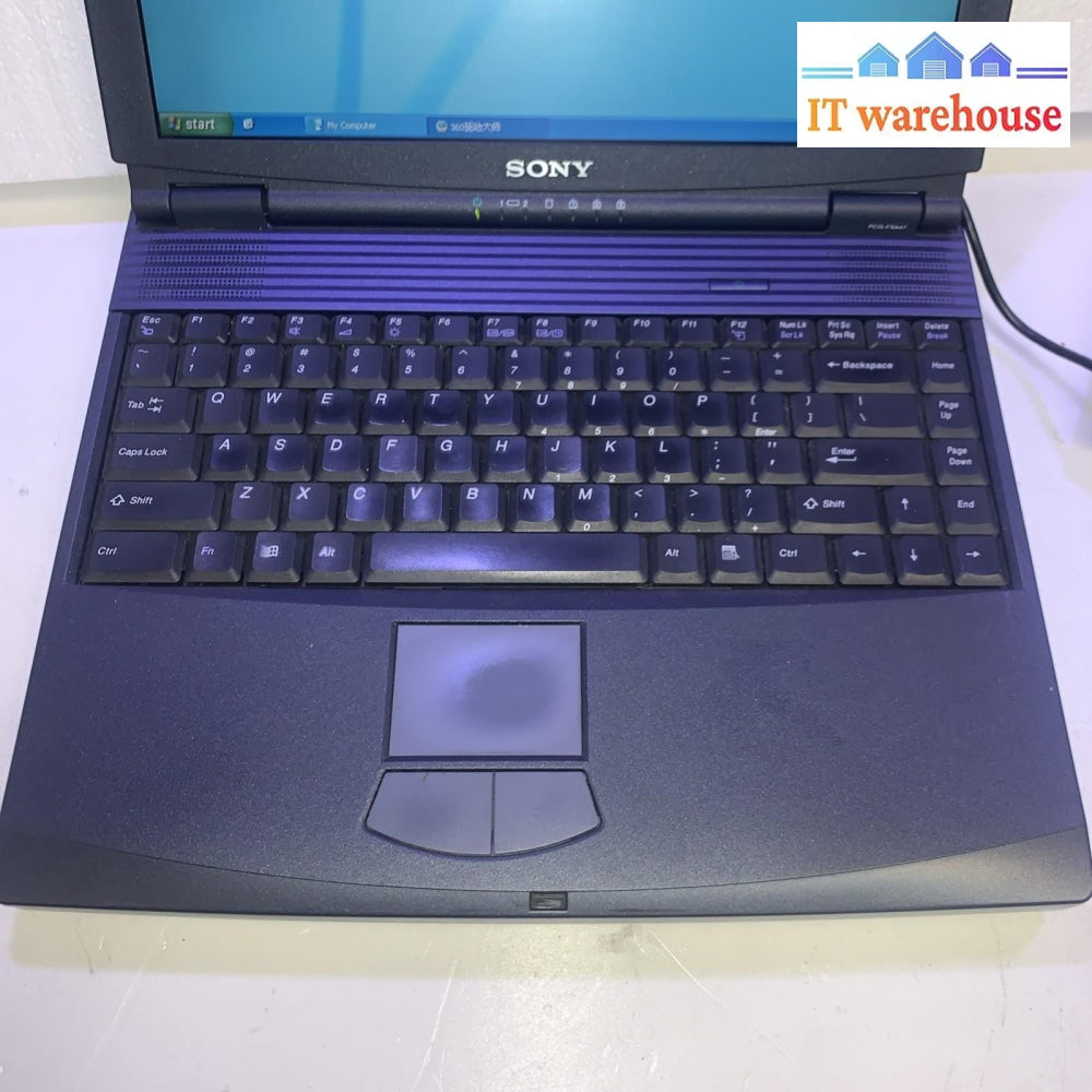 Sony Vaio PCG-9B3L AMD Athlon 4 1000MHz 256MB RAM 20GB HD Windows XP SP3
