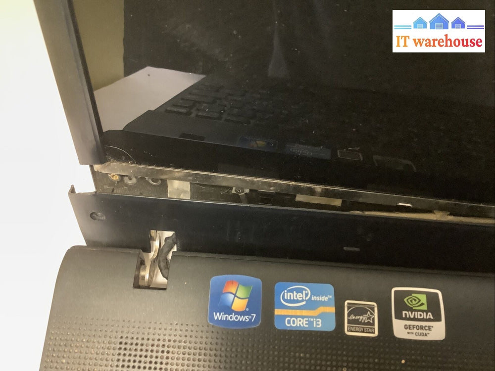Sony Vaio VPCHN 15.5”Laptop i3-2310 2.1GHz 1GB NO HDD With caddy for parts(as is