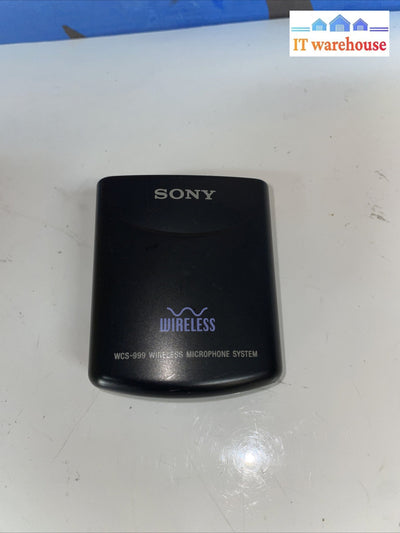 .Sony Wireless Microphone transmitter WCS-999T  WCS-999