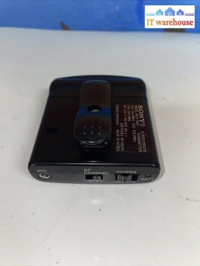 .Sony Wireless Microphone transmitter WCS-999T  WCS-999