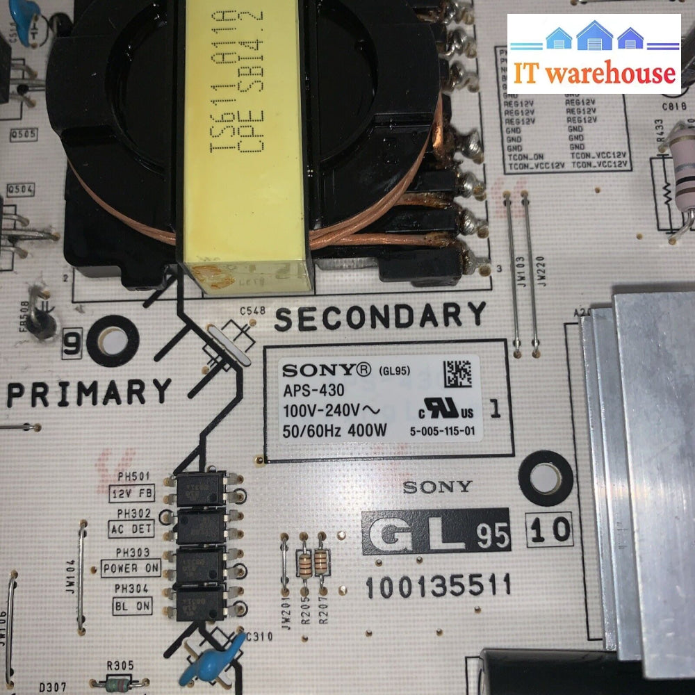 SONY XBR-65X800G POWER SUPPLY APS-430