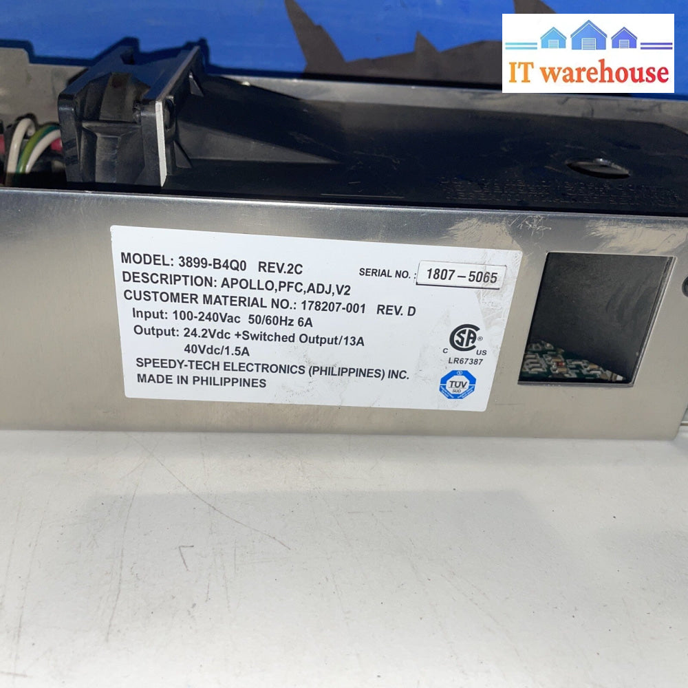 SPEEDY-TECH ELECTRONICS 3899-B4Q0 REV 2C POWER SUPPLY (24.2V)