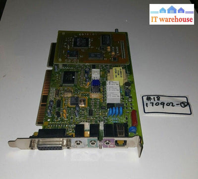 Srs Stereo Rcv336Acf-Sp 3- D Isa Card I38-Mmsn855 030110 / 050-514903-405