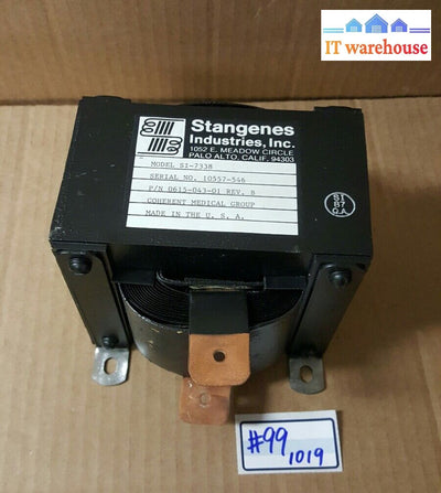 Stangenes Industries Inc Transformer Si-7338