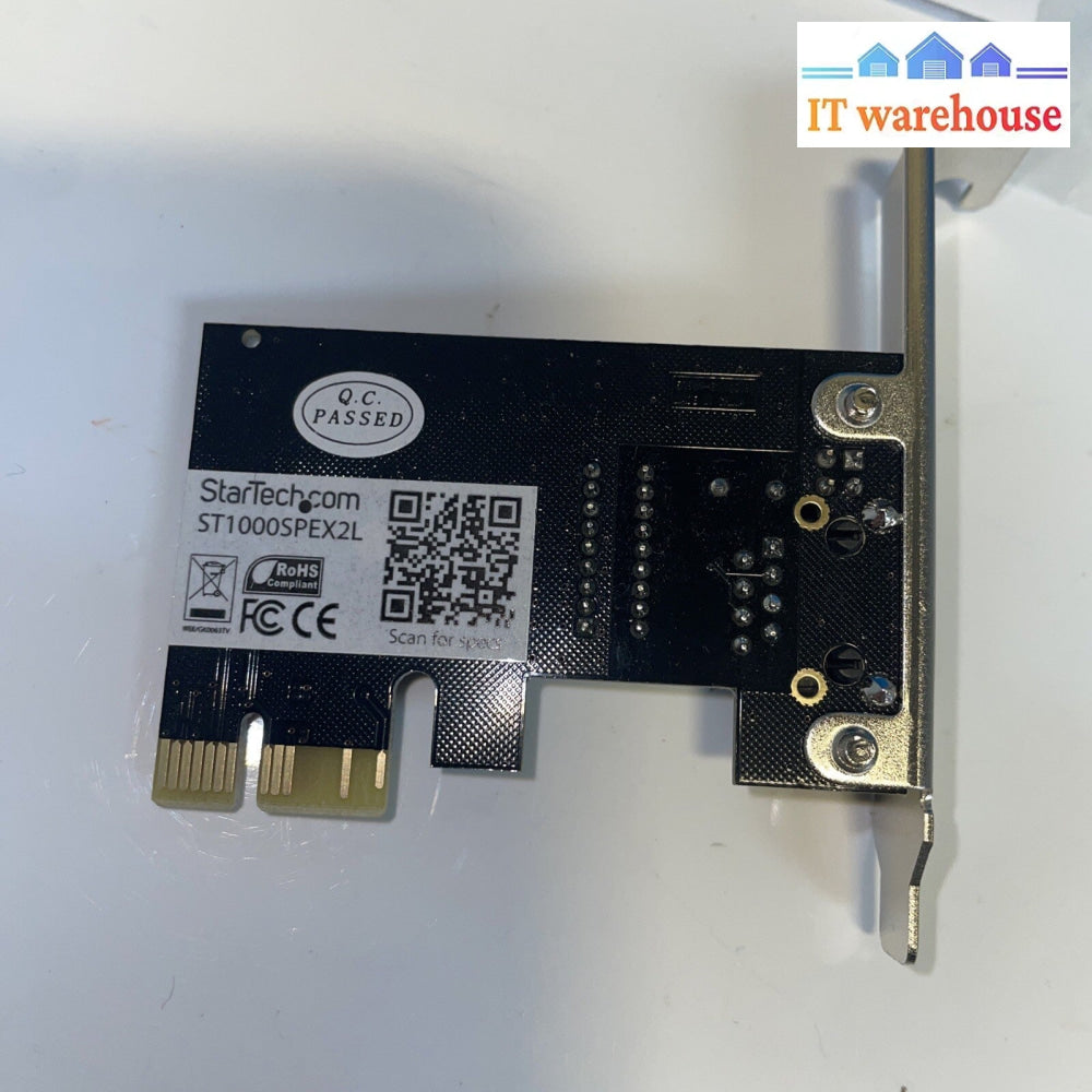 Star Tech PCIe Gigabit Ethernet NIC Network Adapter ST1000SPEX2l
