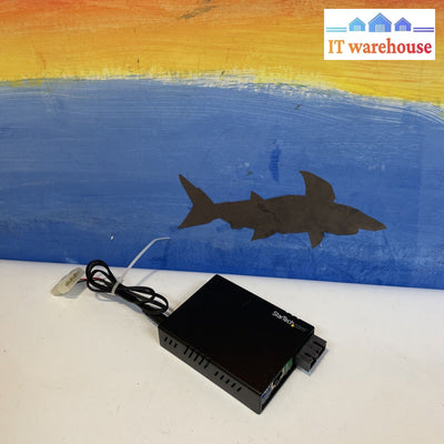 Startech 10/100 Fiber To Ethernet Media Converter Multi Mode Sc 2 Km