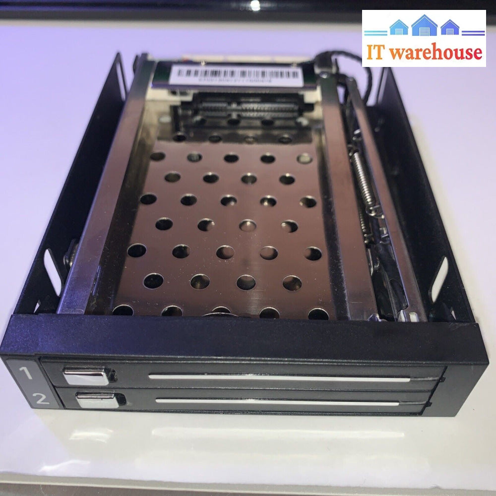 Startech Startech 2 Drive 2.5in Trayless Hot Swap SATA Mobile Rack Backplane