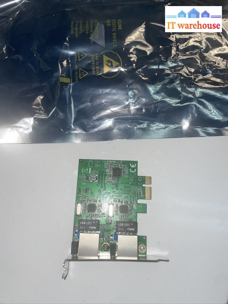 Startech 2-Port PCI-Ex Gigabit Server Network Adaptor Twin NIC Card ST1000SPEXD4