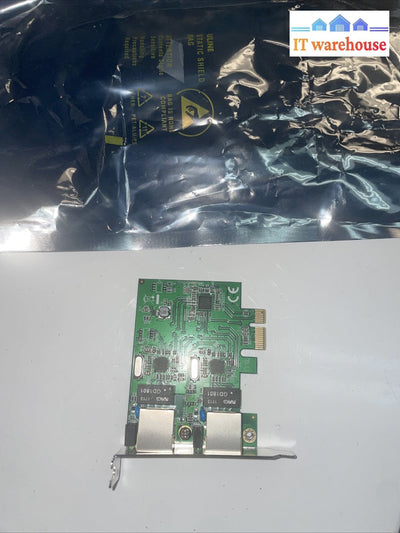 Startech 2-Port PCI-Ex Gigabit Server Network Adaptor Twin NIC Card ST1000SPEXD4
