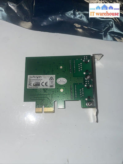 Startech 2-Port PCI-Ex Gigabit Server Network Adaptor Twin NIC Card ST1000SPEXD4