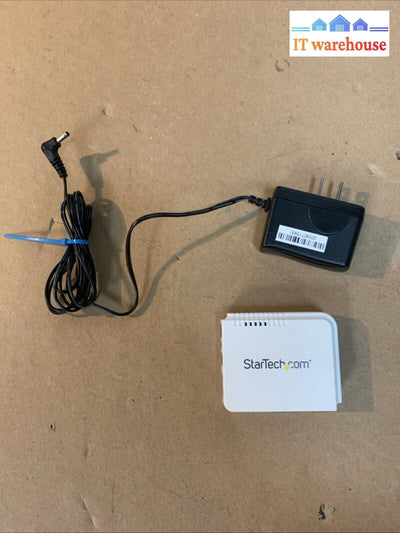 StarTech.com 1 Port USB Wireless N Network Print Server 10-100 Mbps Ethernet