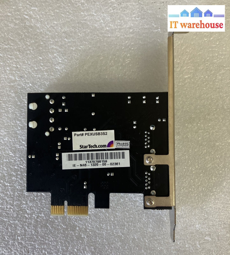 Startech.com 2 Port Pci Express Superspeed Usb 3.0 Card Adapter Pexusb3S2 ~