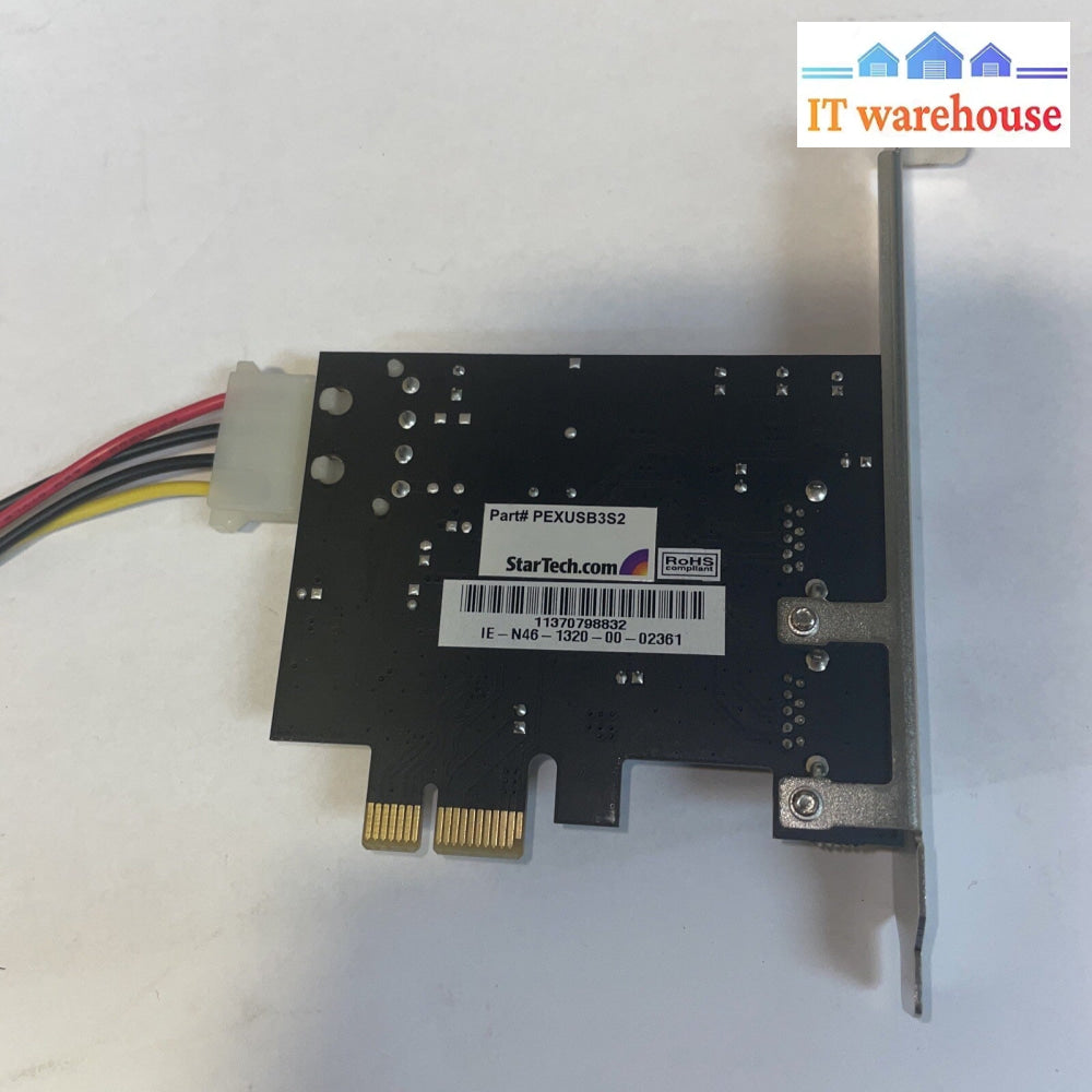 StarTech.com 2 Port PCI Express SuperSpeed USB 3.0 Card Adapter PEXUSB3S2