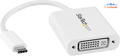 Startech.com Usb C To Dvi Adapter White - Cdp2Dviw