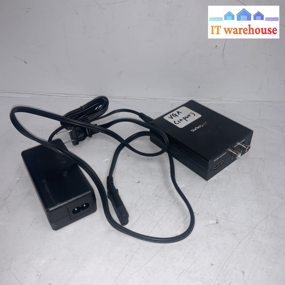StarTech.com VGA2HD2 Component / VGA to HDMI Video Converter w/ Adapter