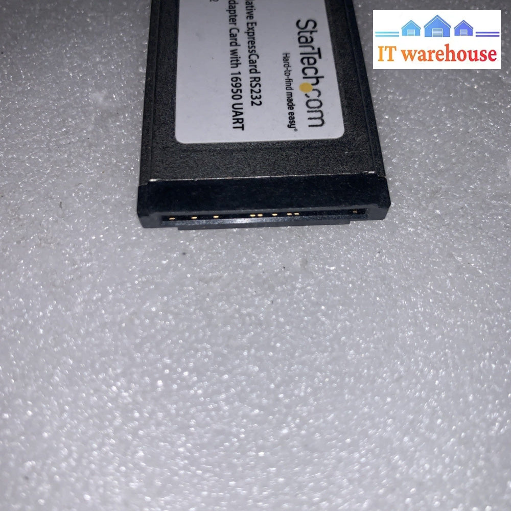 StarTech EC15952 1-Port ExpressCard RS232 Serial Adapter Card w/ 16950 UART