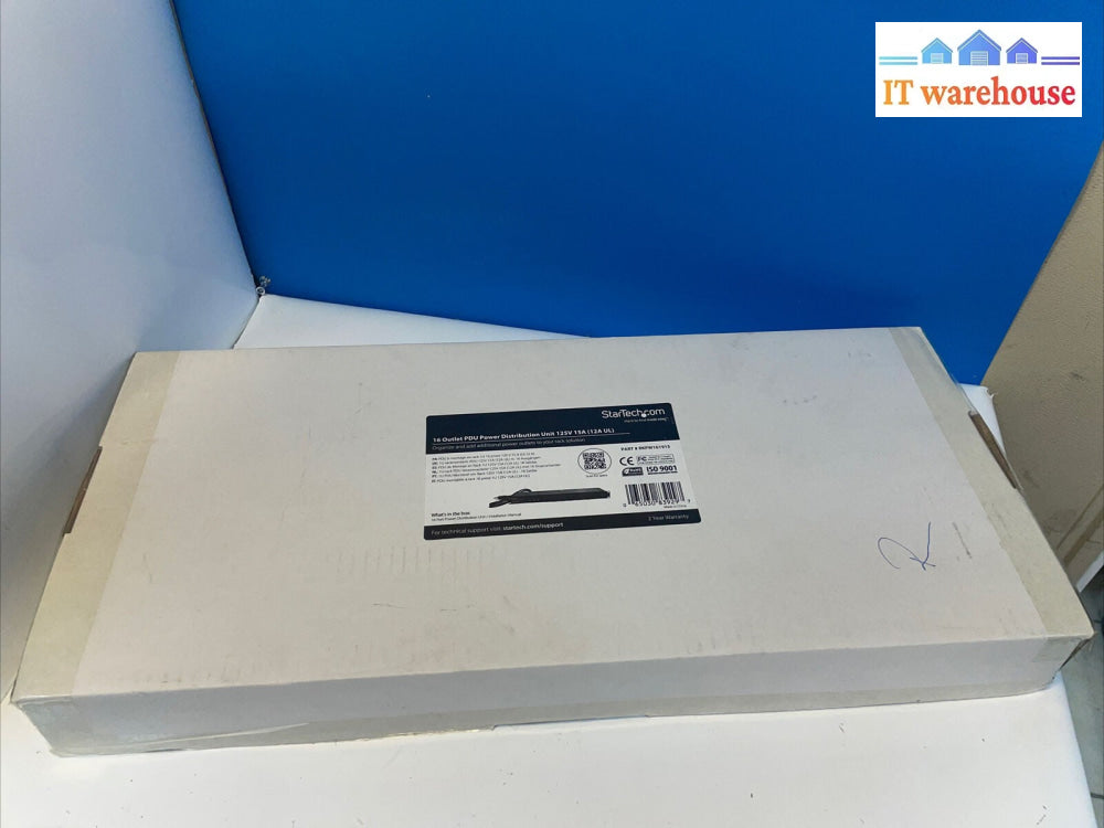 StarTech Rackmount 16 Outlet PDU Power Distribution Unit RKPW161915