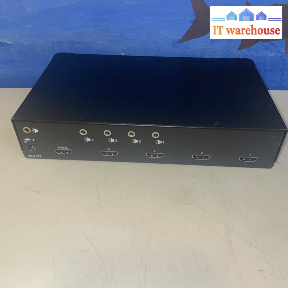 StarTech ST124HDMI2 HDMI Splitter 1 In 4 Out - 1080p - 4 Port