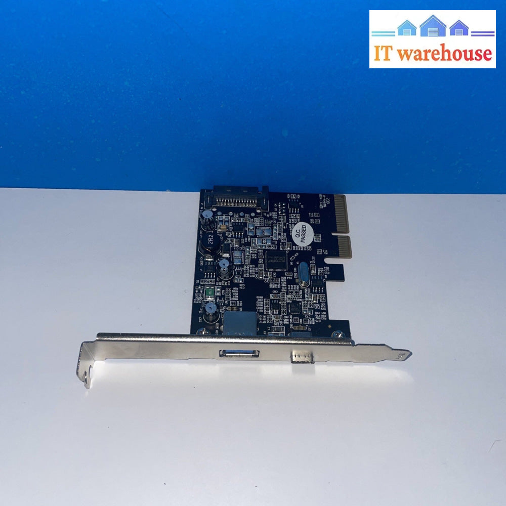 StarTech USB 3.1 Gen2 PCIe Card  USB  & Type-C  10Gbps per port PEXUSB311AC2
