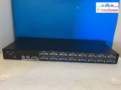~ Starview SV1631D1U 16 Port 1U 16 Port PS2 KMV Switch