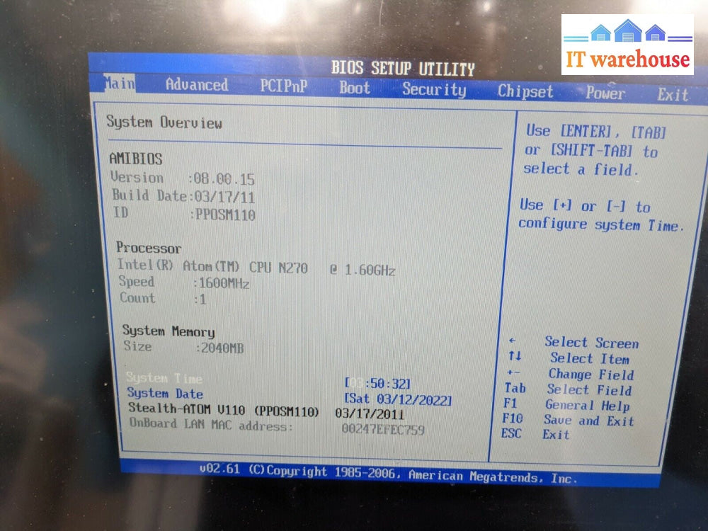- Stealthtouch M5 15" Touchscreen POS All-in-One W/Printer (N270 CPU/2G RAM)