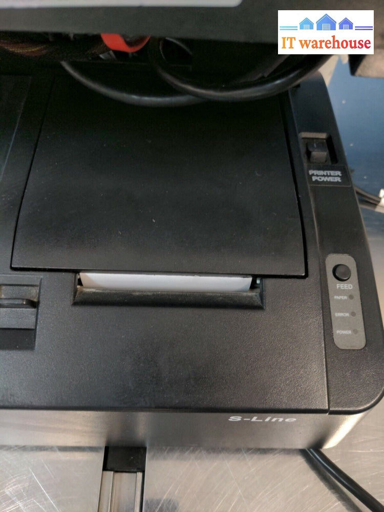 - Stealthtouch M5 15" Touchscreen POS All-in-One W/Printer (N270 CPU/2G RAM)